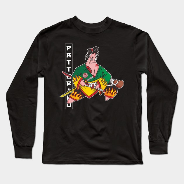 Patrick Japanese Anime Long Sleeve T-Shirt by Luwa Apparel